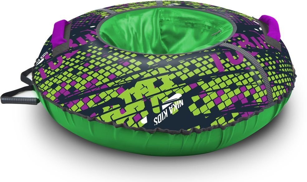 Тюбинг Nika Sport ТБ2К-95 95 см фиолетовый-зеленый