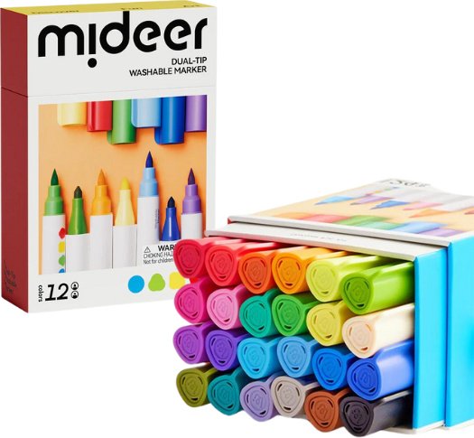 Фломастер MiDeer MD4308 12 шт - ForteMarket Фломастер MiDeer MD4308 12 шт купить,0