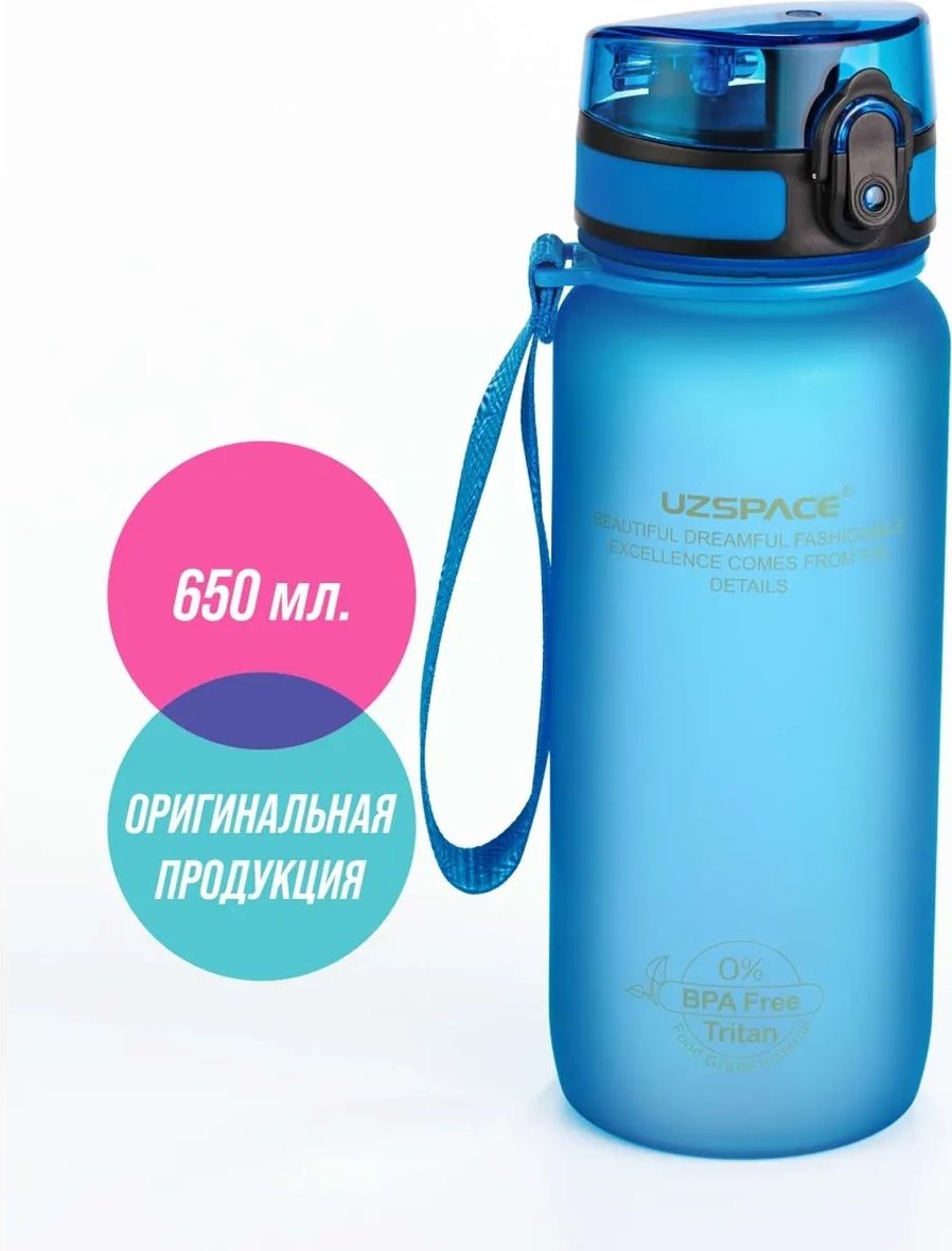 UZSPACE 0.65 л 1449 синий купить,NaN
