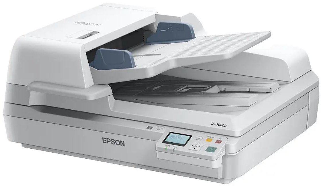 Сканер Epson DS-70000N серый