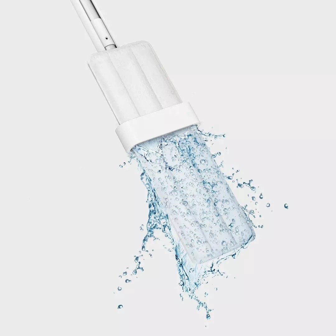 Blue Fish швабра Storable Spray Hand Free Mop LXY-02, белый - ForteMarket Blue Fish швабра Storable Spray Hand Free Mop LXY-02, белый купить,0