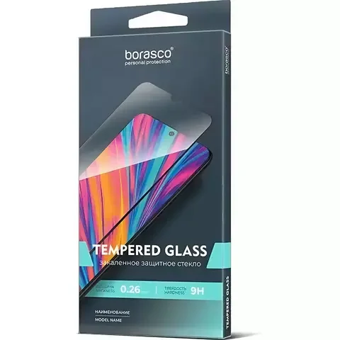  Стекло защитное для дисплея BoraSCO 73684 Full Glue для IPhone 16 Pro Transparent