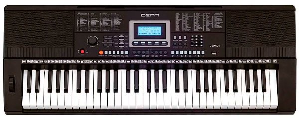 Синтезатор DENN DEK604 черный