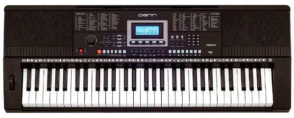 Синтезатор DENN DEK604 черный