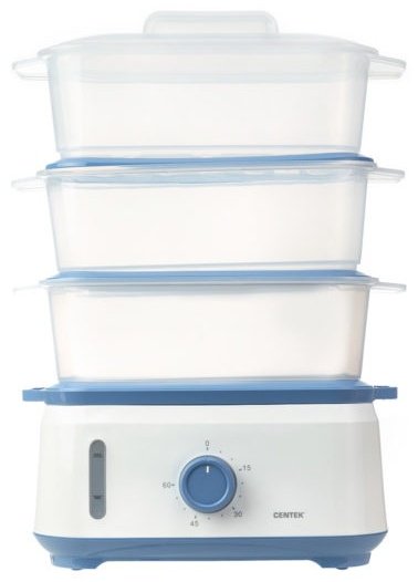 Пароварка CENTEK CENTEK CT-1462 9 л. синий
