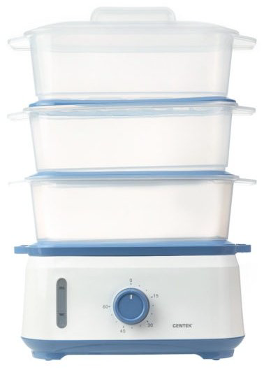 Пароварка CENTEK CENTEK CT-1462 9 л. синий