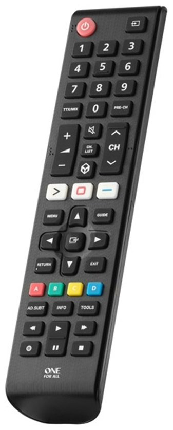 Пульт ДУ One For All URC4910 черный купить,NaN
