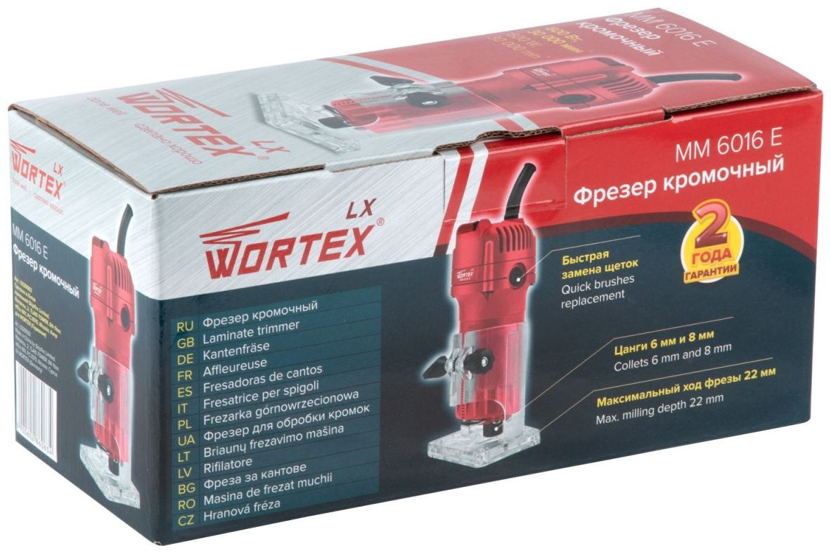 Фрезер кромочный WORTEX LX MM 6016 E купить,NaN
