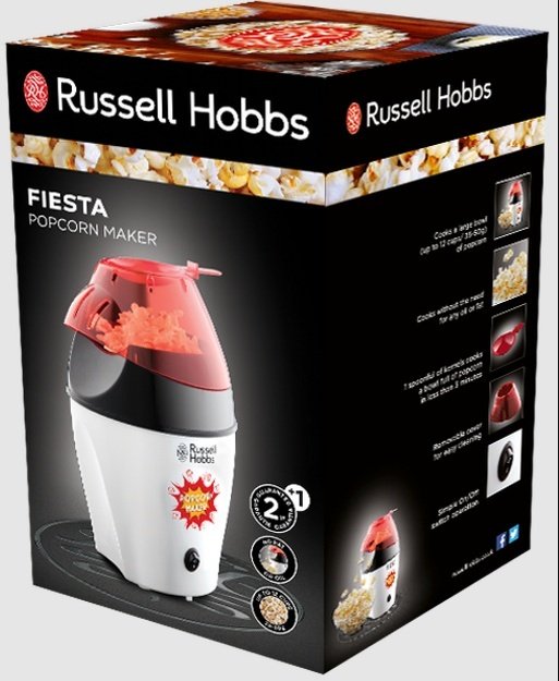 Попкорница Russell Hobbs 24630-56 белый купить,0