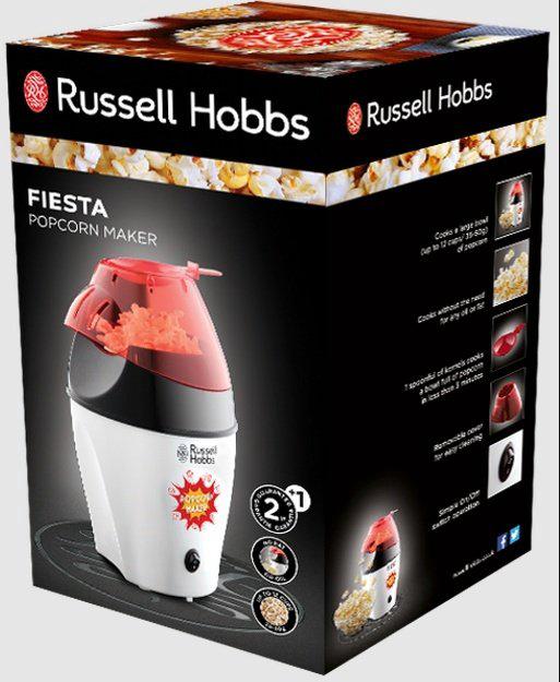 Попкорница Russell Hobbs 24630-56 белый купить,19571