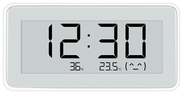Xiaomi Часы с E-ink дисплеем Thermometer Hygrometer Pro LYWSD02MMC купить,13990