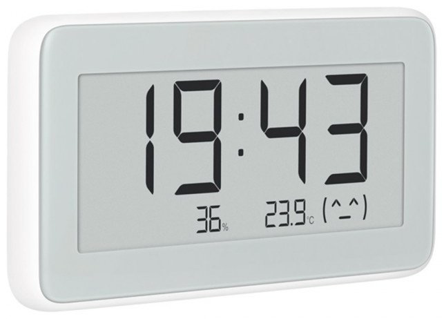 Xiaomi Часы с E-ink дисплеем Thermometer Hygrometer Pro LYWSD02MMC купить,13990