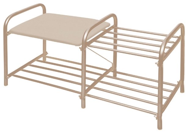 Обувница Nika 79x33x36 см, металл
