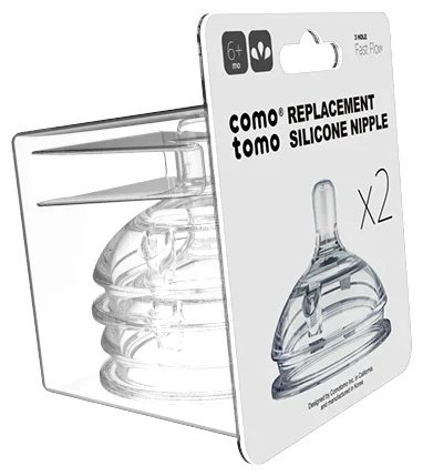 Соска для бутылочки Comotomo 2 шт, Natural