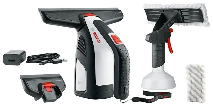Стеклоочиститель Bosch GlassVAC черный, белый