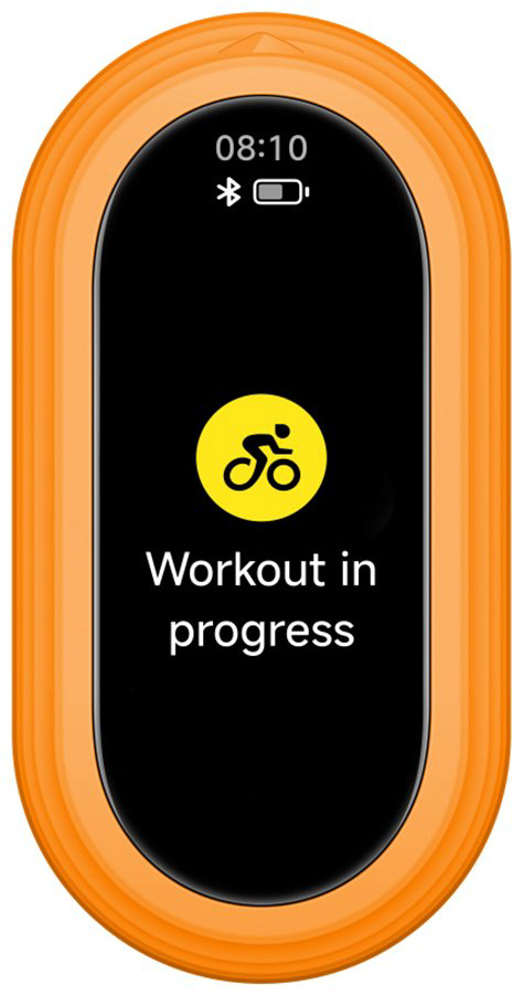 Чехол Xiaomi для Smart Band 9 оранжевый