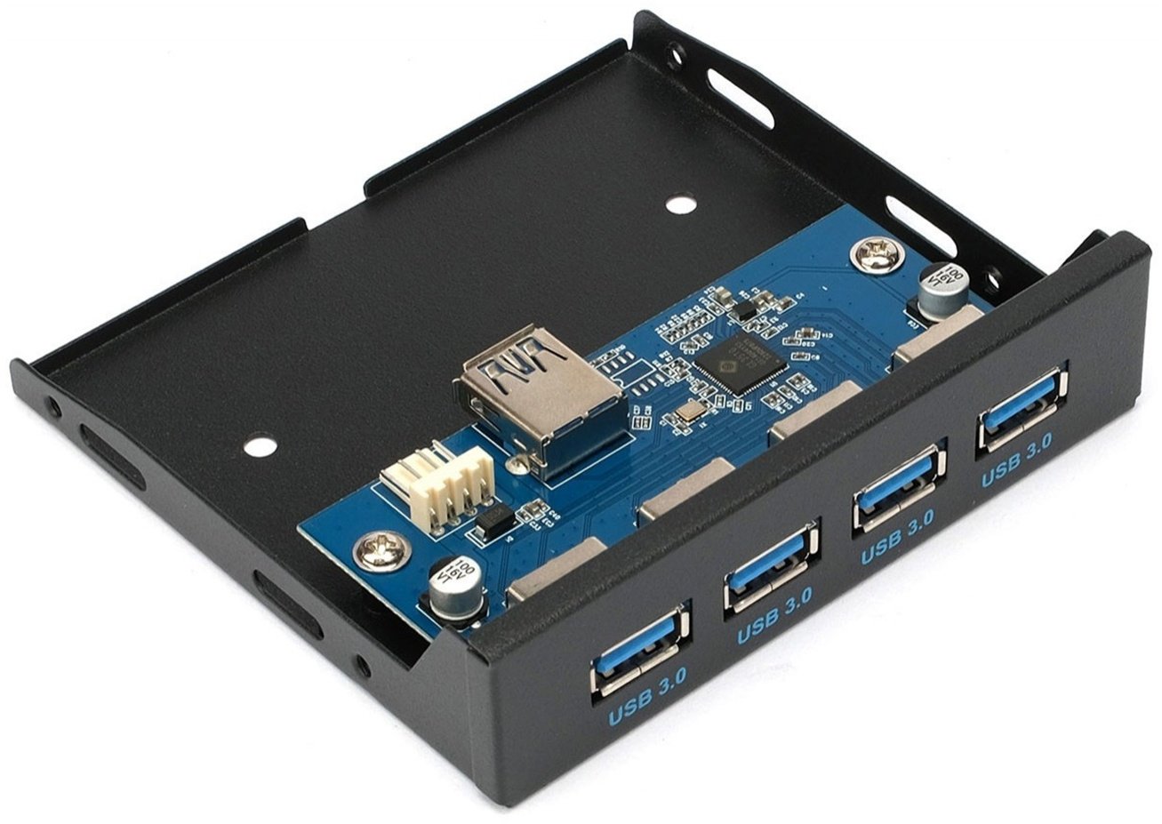Gembird FP3.5-USB3-4A USB 3.0 - ForteMarket Gembird FP3.5-USB3-4A USB 3.0 купить,0