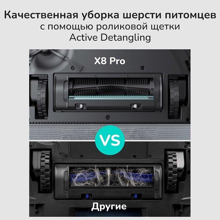 Робот-пылесос EUFY Clean X8 Pro Robotic Vacuum черный купить,0
