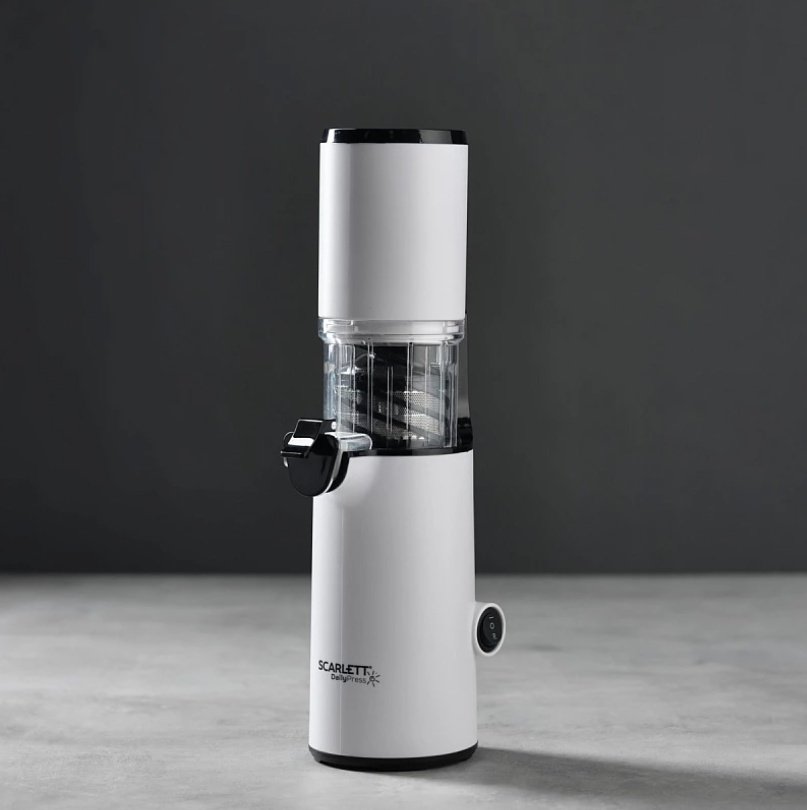 Соковыжималка Scarlett SC-JE50S59 белый - ForteMarket Соковыжималка Scarlett SC-JE50S59 белый купить,0