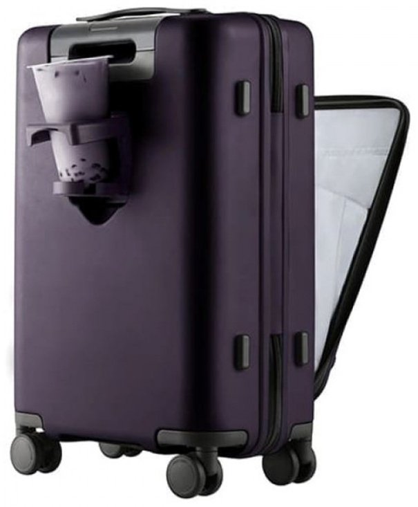 Чемодан NinetyGo Sweet journey Luggage 25&#34; поликарбонат 74.8 л фиолетовый купить,0