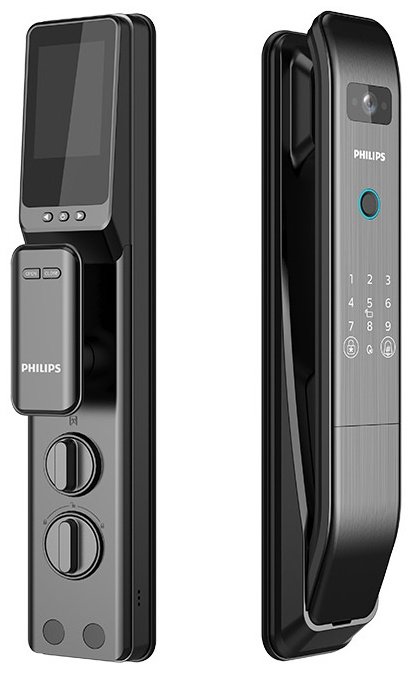 Замок Philips электронный DDL 303 VP Black