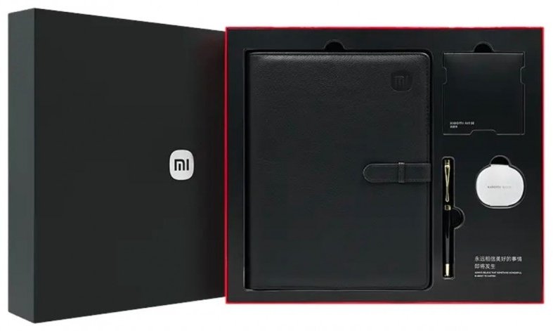 Xiaomi беспроводные наушники, блокнот, ручка мужской набор