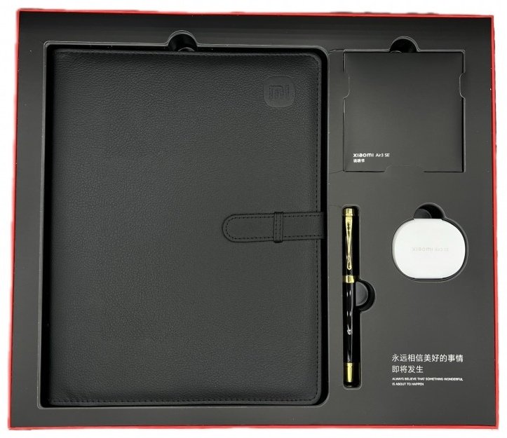Xiaomi беспроводные наушники, блокнот, ручка мужской набор - ForteMarket Xiaomi беспроводные наушники, блокнот, ручка мужской набор купить,0