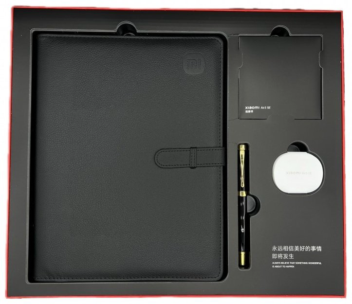 Xiaomi беспроводные наушники, блокнот, ручка мужской набор купить,NaN