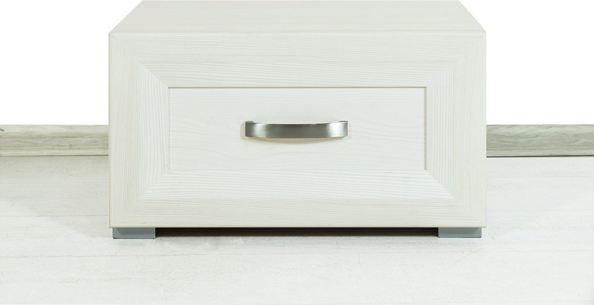 Тумба BRW Брест Мальта КОМ1S, 51x30.5x38 см, белый купить,0