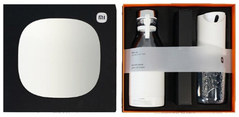 Xiaomi дозатор для мыла &#43; блендер для сока женский набор