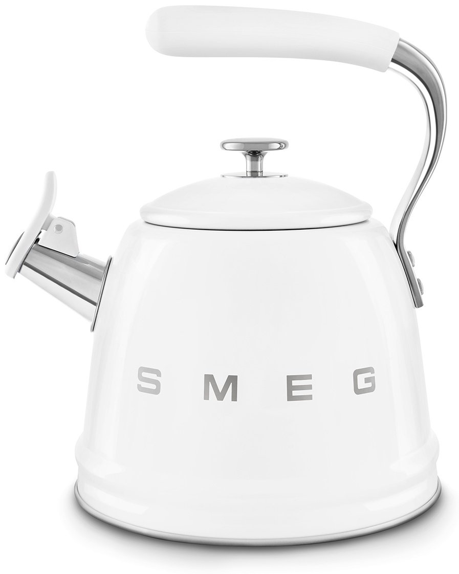 Smeg чайник Стиль 50-х г.г. CKLW2001WH 2.3 л, нержавеющая сталь купить,NaN