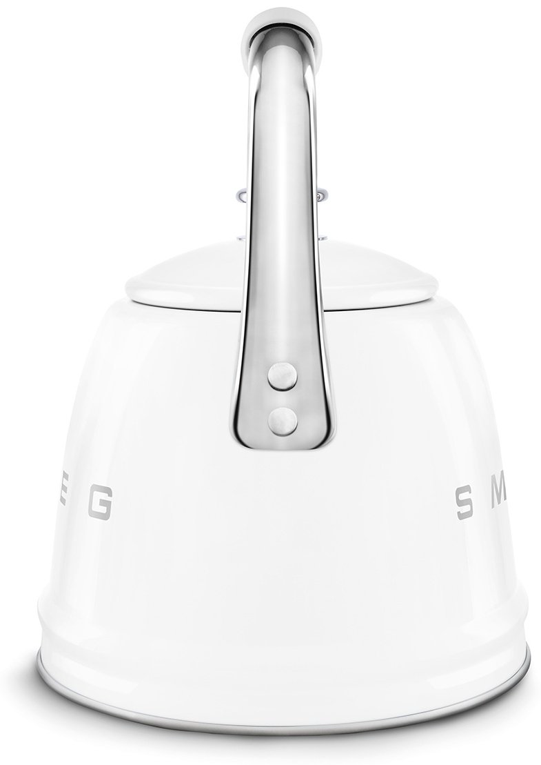 Smeg чайник Стиль 50-х г.г. CKLW2001WH 2.3 л, нержавеющая сталь купить,NaN
