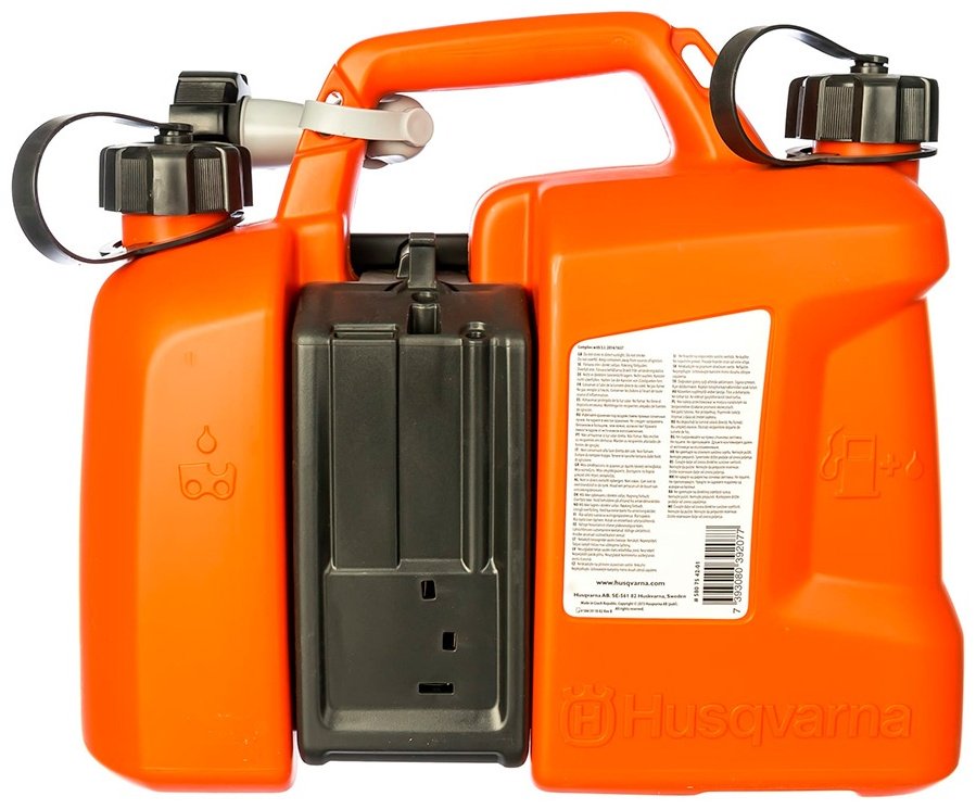 Канистра горизонтальная Husqvarna 580 75 42-01 оранжевая 7.5 л купить,0