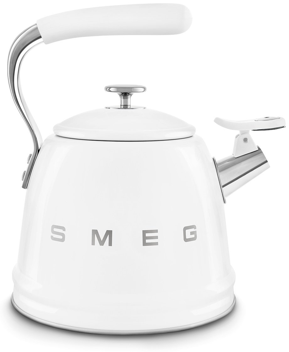 Smeg чайник Стиль 50-х г.г. CKLW2001WH 2.3 л, нержавеющая сталь купить,NaN