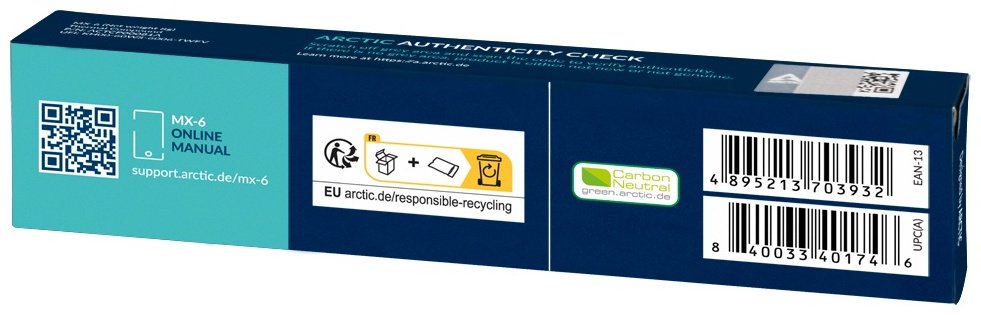 Термопаста Arctic MX-6 купить,0