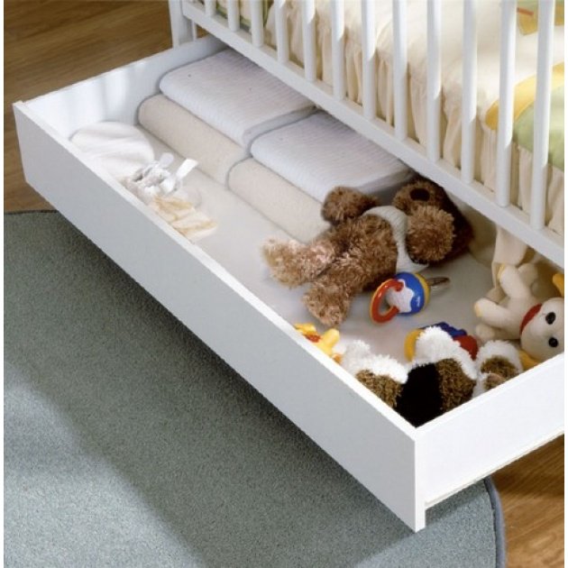 Micuna ящик P-949 LUXE, МДФ, белый купить,0