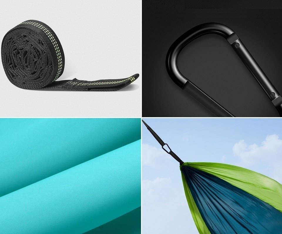 Садовый гамак Xiaomi ZaoFeng Parachute Cloth HW070101 синий купить,NaN