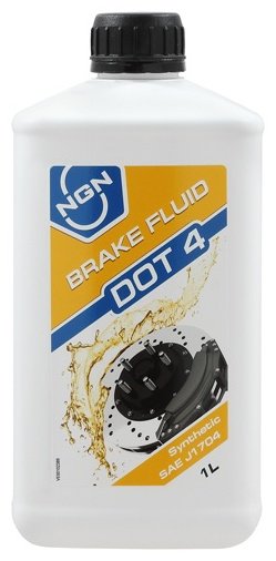 Тормозная жидкость гликолевая NGN DOT-4 1 л