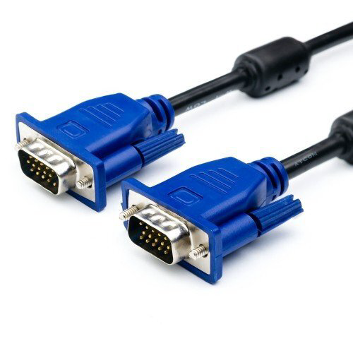 Кабель VGA экранированный 15m/15m черный  купить,NaN