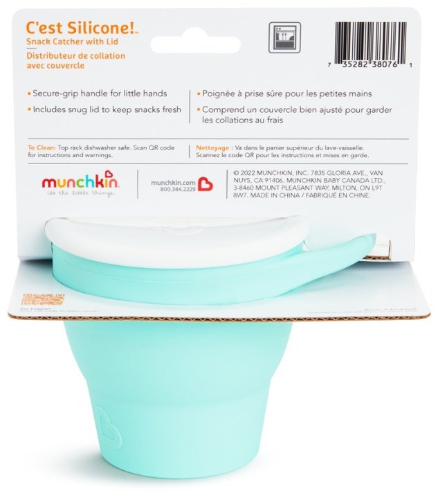 Контейнер Munchkin 90180 , силикон, мятный - ForteMarket Контейнер Munchkin 90180 , силикон, мятный купить,0