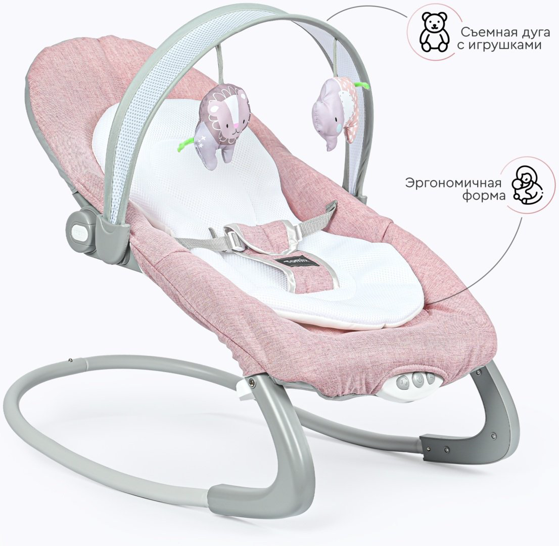 Шезлонг TOMIX Sleeper розовый купить,NaN