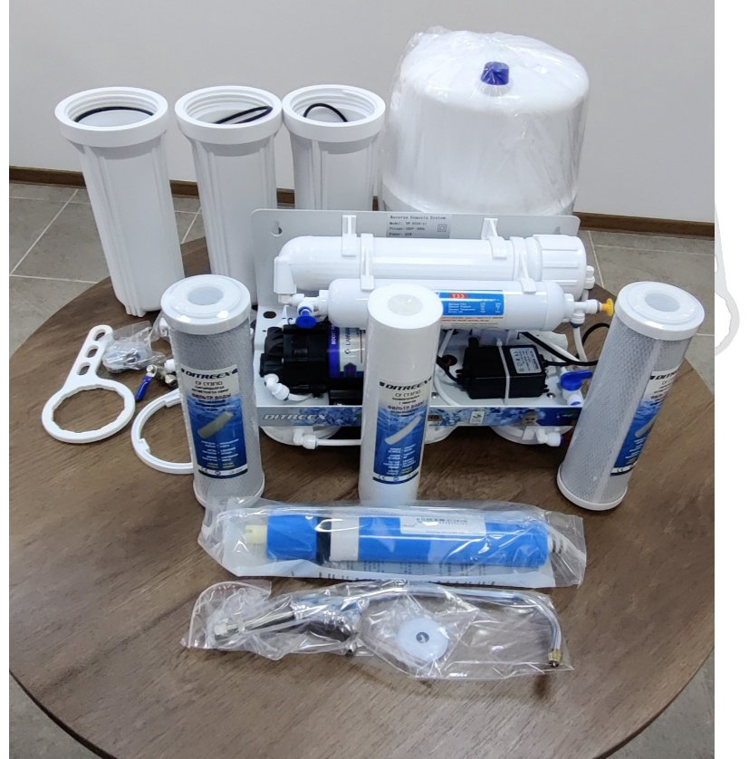 Система обратного осмоса DITREEX RO50-A plastic, степеней очистки: 5