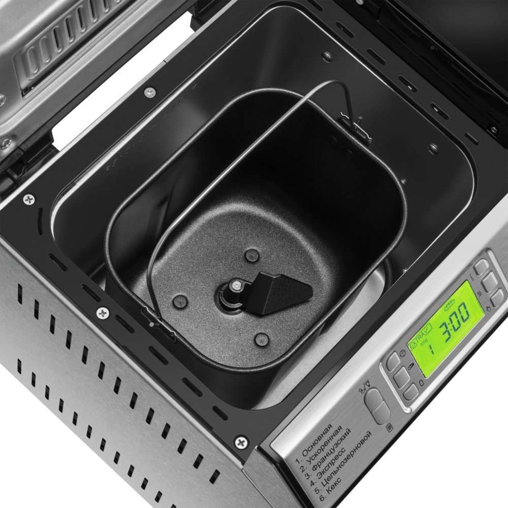 Хлебопечь MAUNFELD MBM-900DSS серебристый купить,0