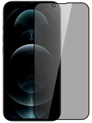 Защитная  стекло  для дисплея A CASE iPhone 15 Pro Private black Transparent