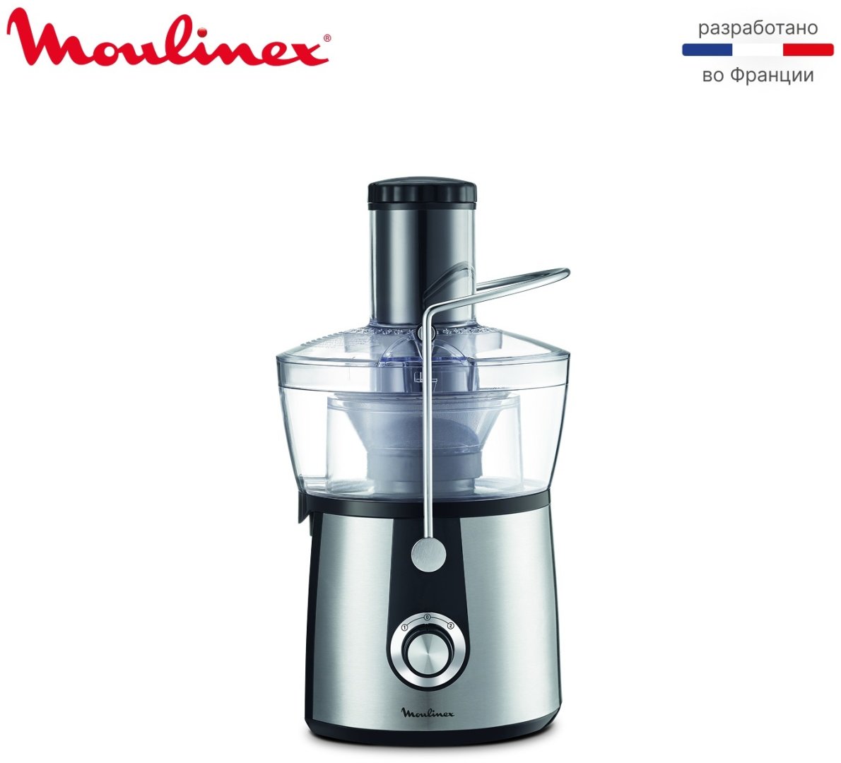 Соковыжималка Moulinex Juice Express JU550D10 серебристый купить,0