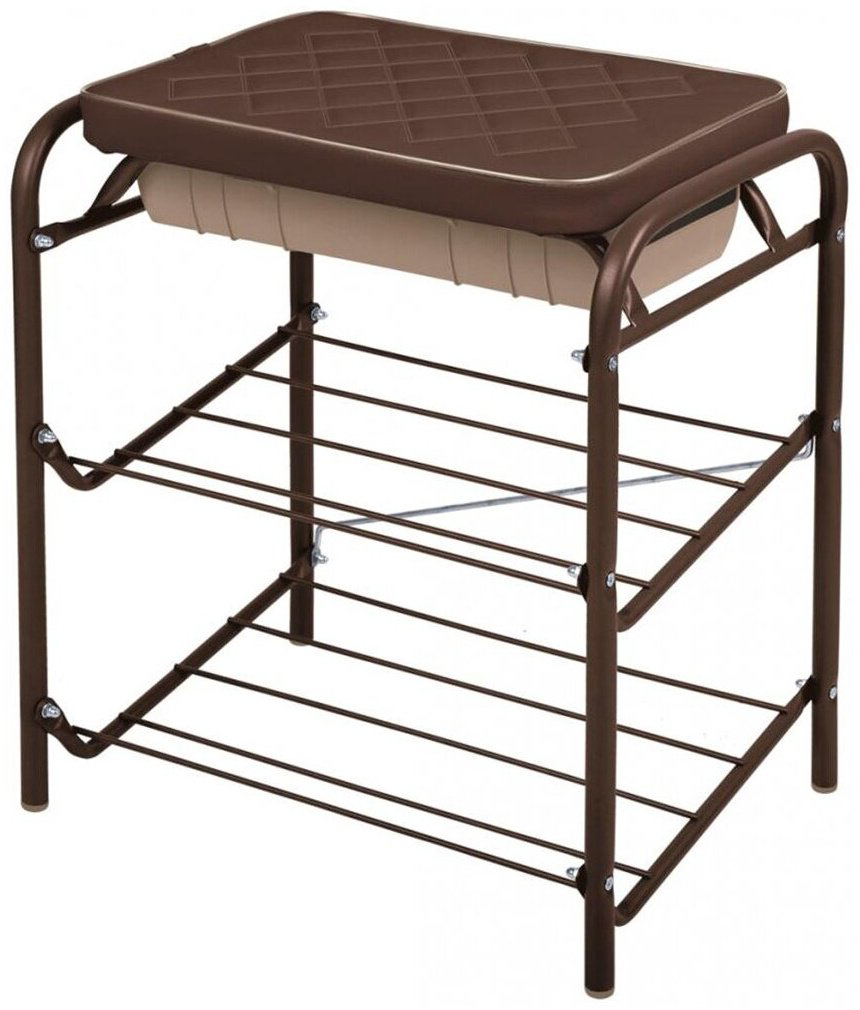 Этажерка Nika НБ2/BR УТ-00358631 44x33x51.6см коричневый купить,13400