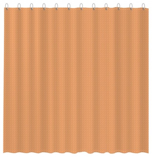 Штора FIXSEN FX-3003G 180x180 оранжевый, PEVA