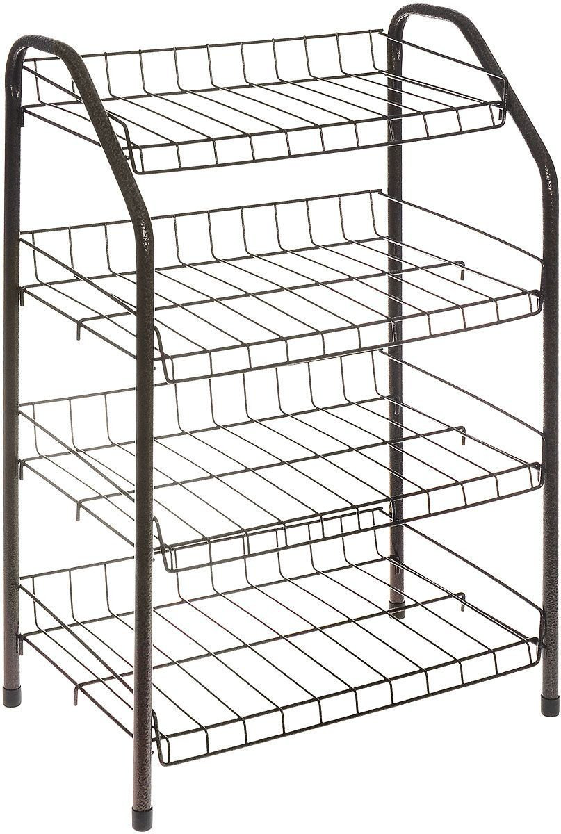 Обувница Nika 46x28x70см коричневый купить,8025