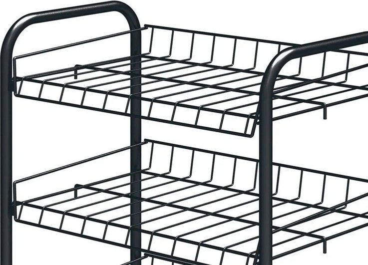 Обувница Nika 46x28x52 см, металл купить,7300
