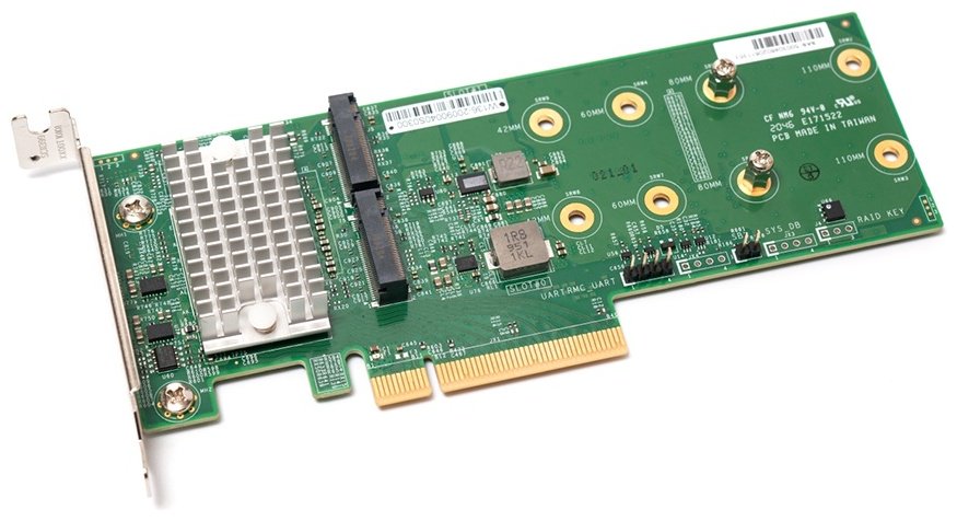 Контроллер Supermicro AOC-SLG3-2H8M2-O PCI-E